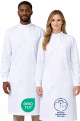 The Howie Lab Coat – Polycotton Cotton Stand Collar Professional Fit (MB001PC)
